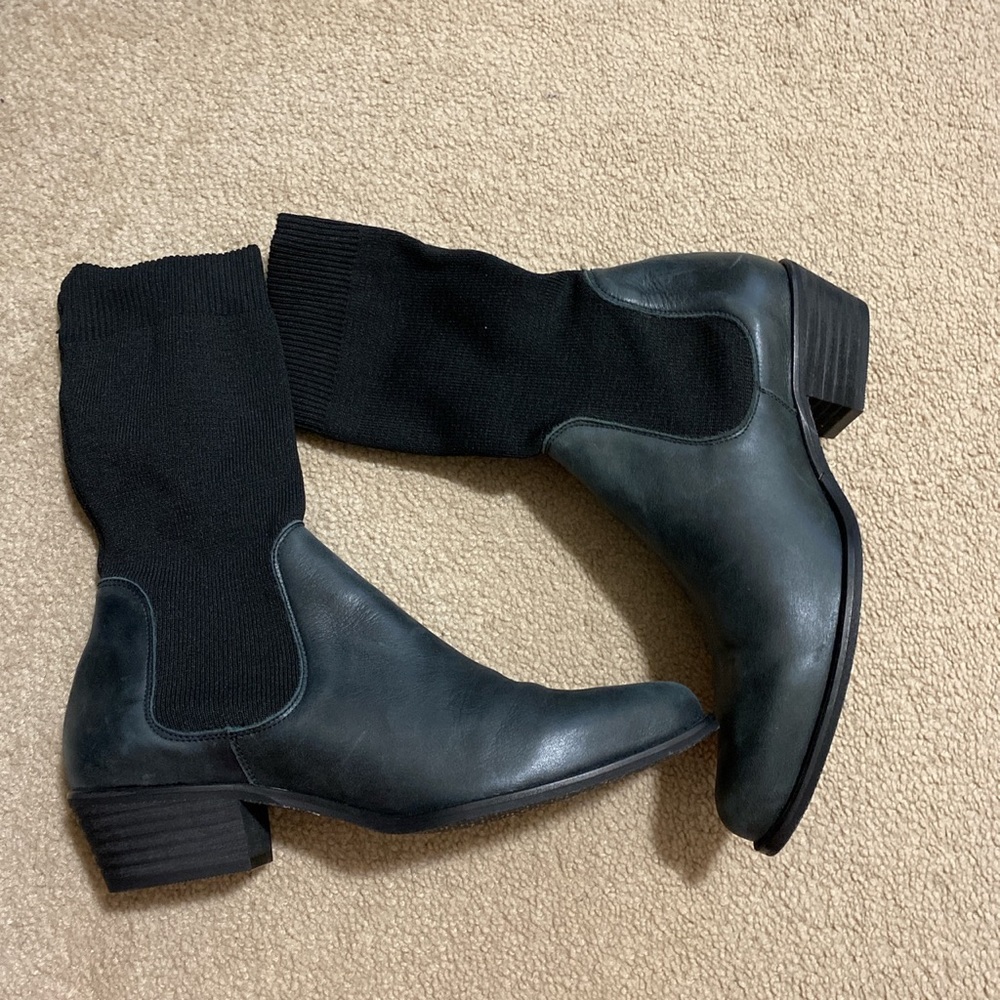 Free People Merritt stretch western sock boots